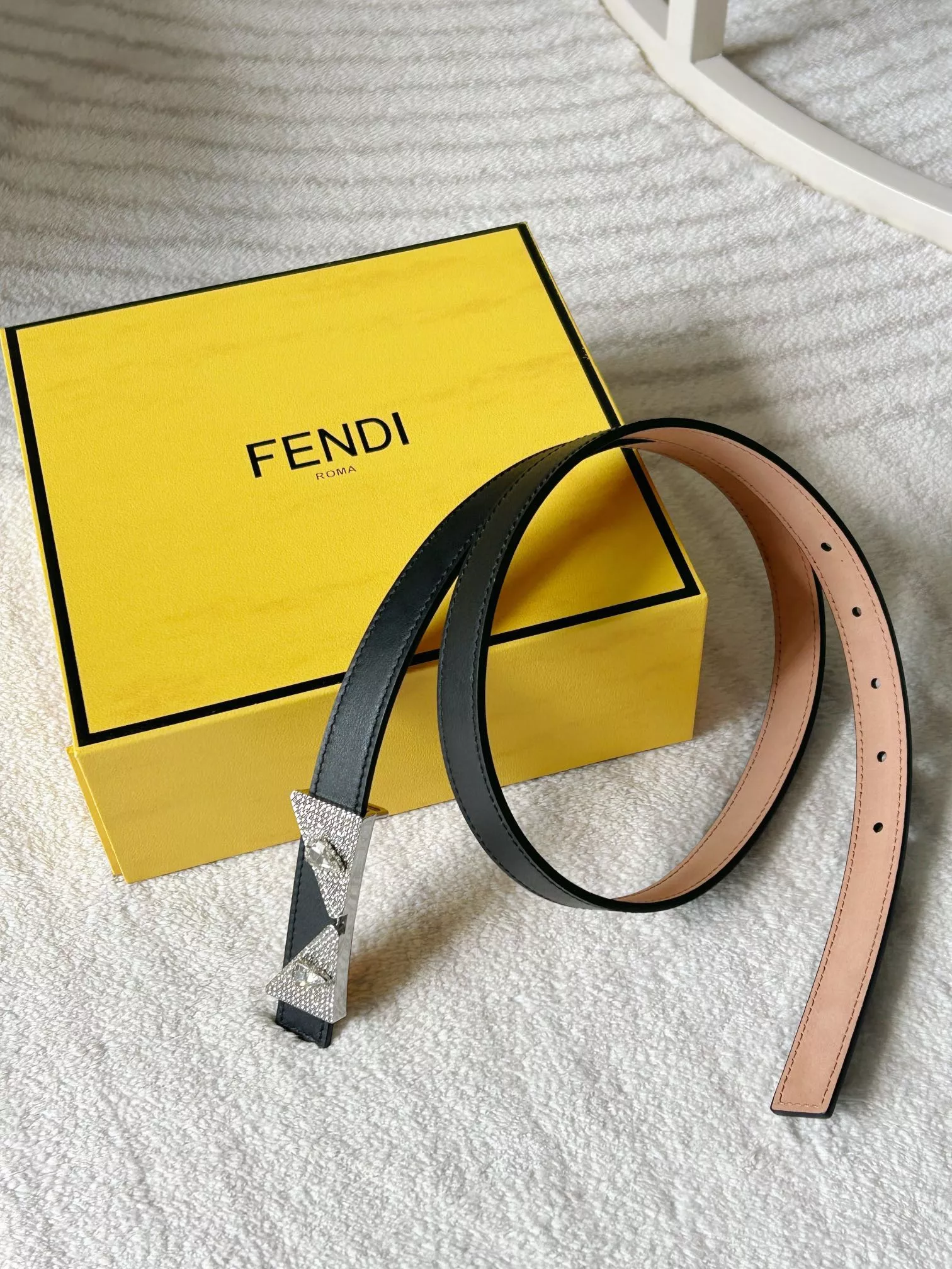 EyeCatching 4602 Fendi AAA Quality Belts In 2.0cm For Women