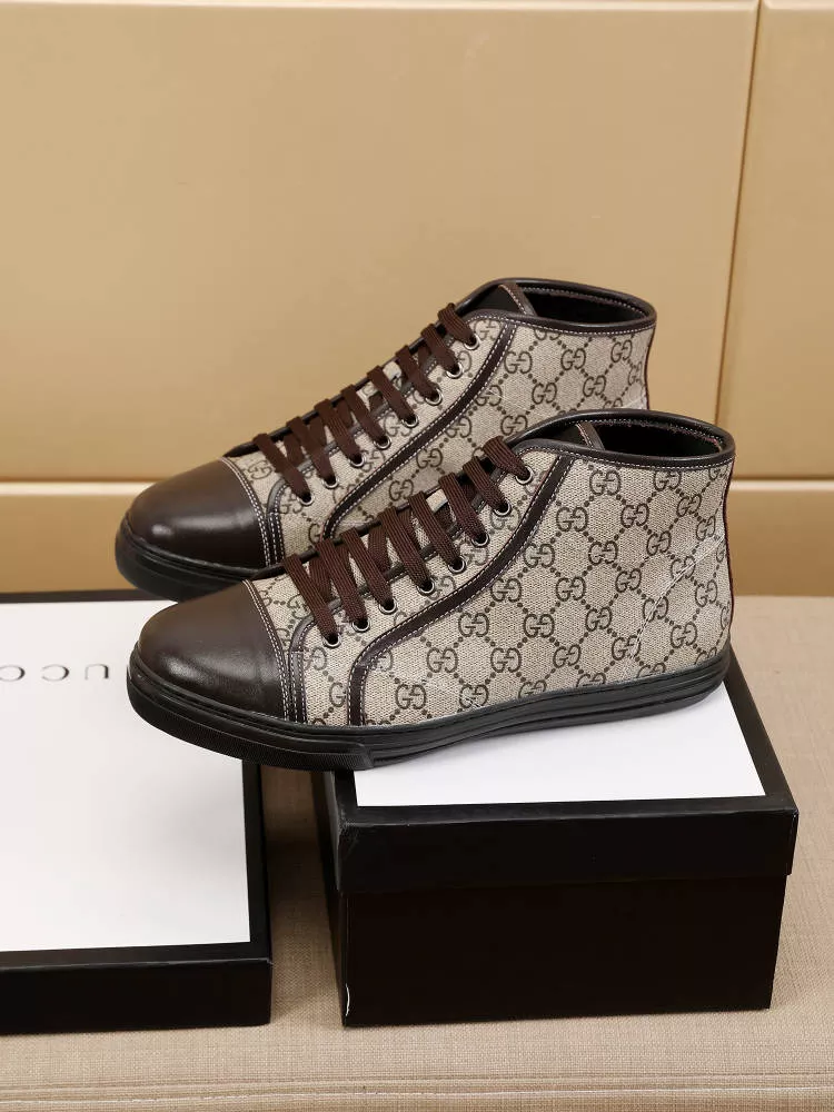 EyeCatching 4784 Gucci High Tops Shoes For Men