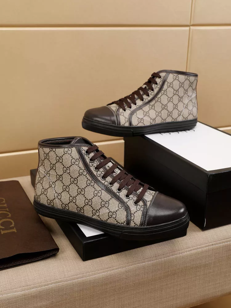 EyeCatching 4784 Gucci High Tops Shoes For Men