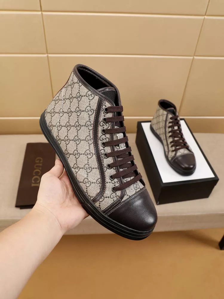 EyeCatching 4784 Gucci High Tops Shoes For Men