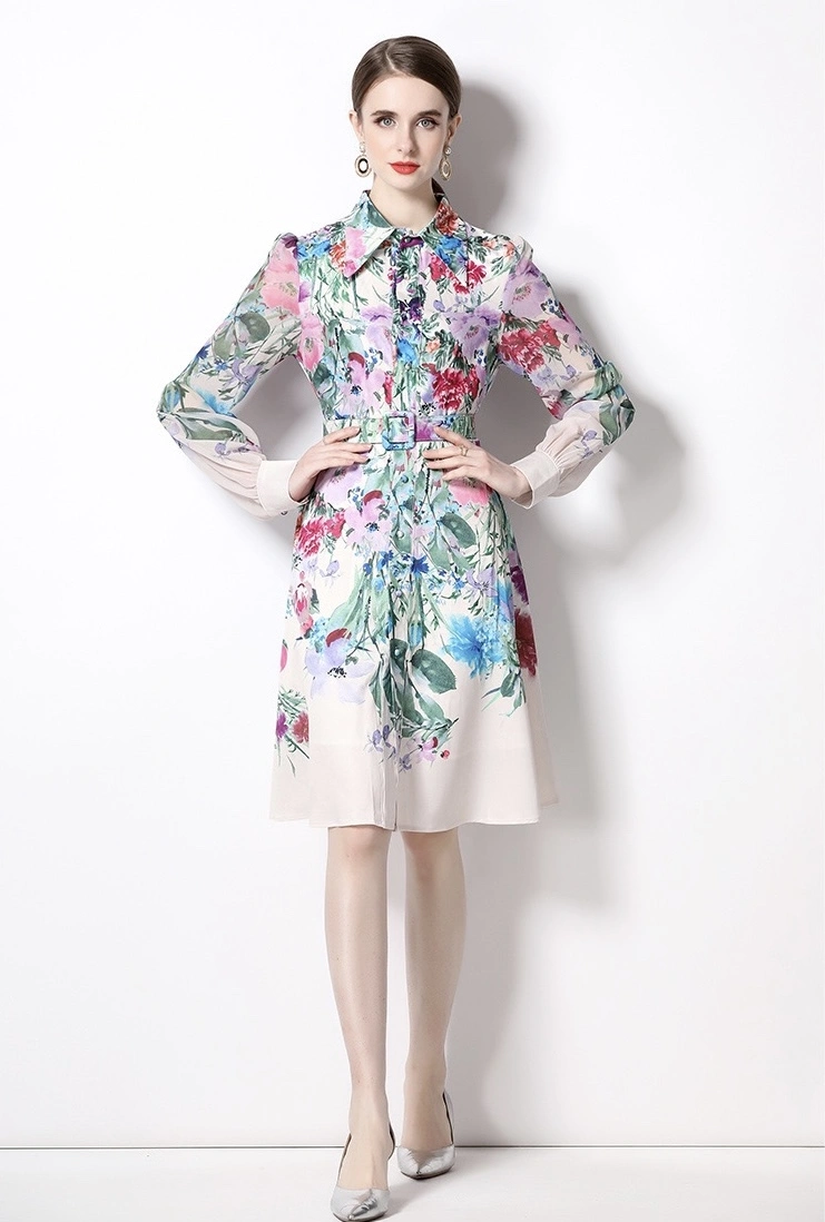 EyeCatching 5136 Gucci Dresses Long Sleeved For Women