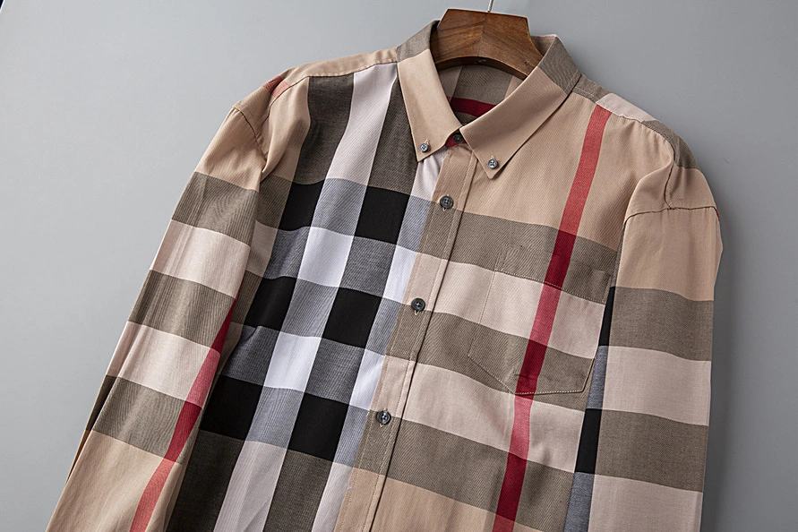 EyeCatching 537 Burberry Shirts Long Sleeved For Men
