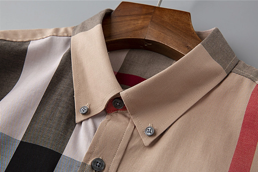 EyeCatching 537 Burberry Shirts Long Sleeved For Men