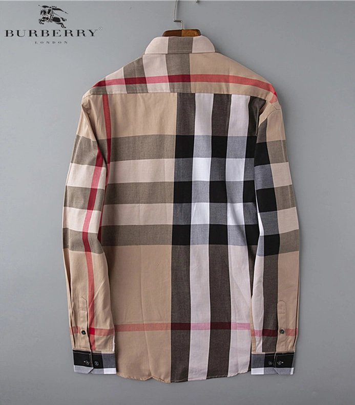 EyeCatching 537 Burberry Shirts Long Sleeved For Men