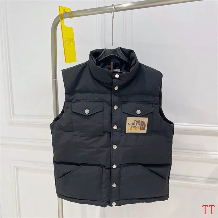EyeCatching 5777 Gucci Down Feather Coat Sleeveless For Unisex