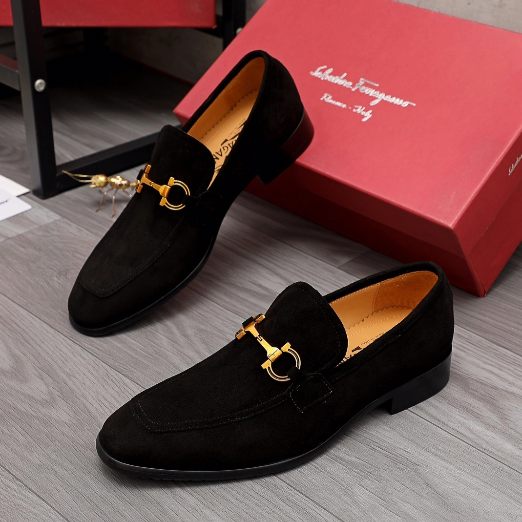 EyeCatching 5900 Salvatore Ferragamo Leather Shoes For Men