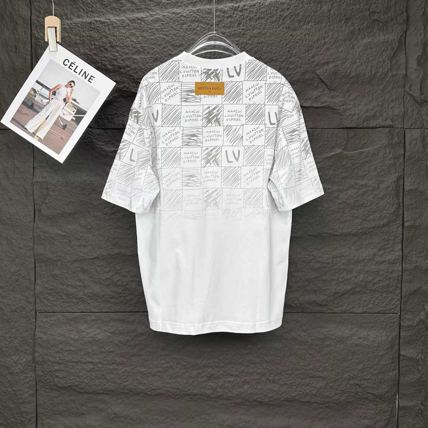 EyeCatching 6142 Louis Vuitton LV T-Shirts Short Sleeved For Unisex