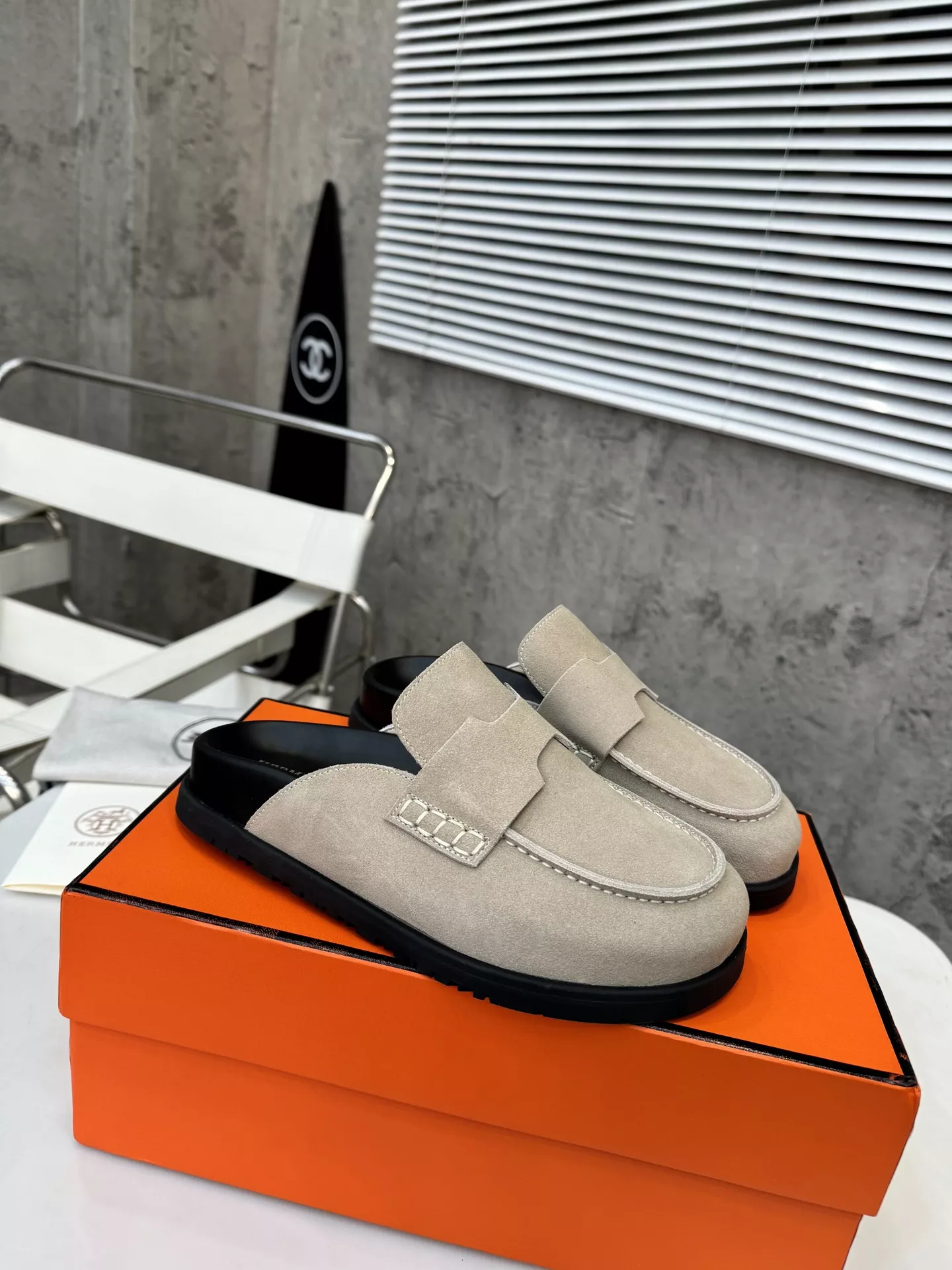 EyeCatching 6463 Hermes Slippers For Women