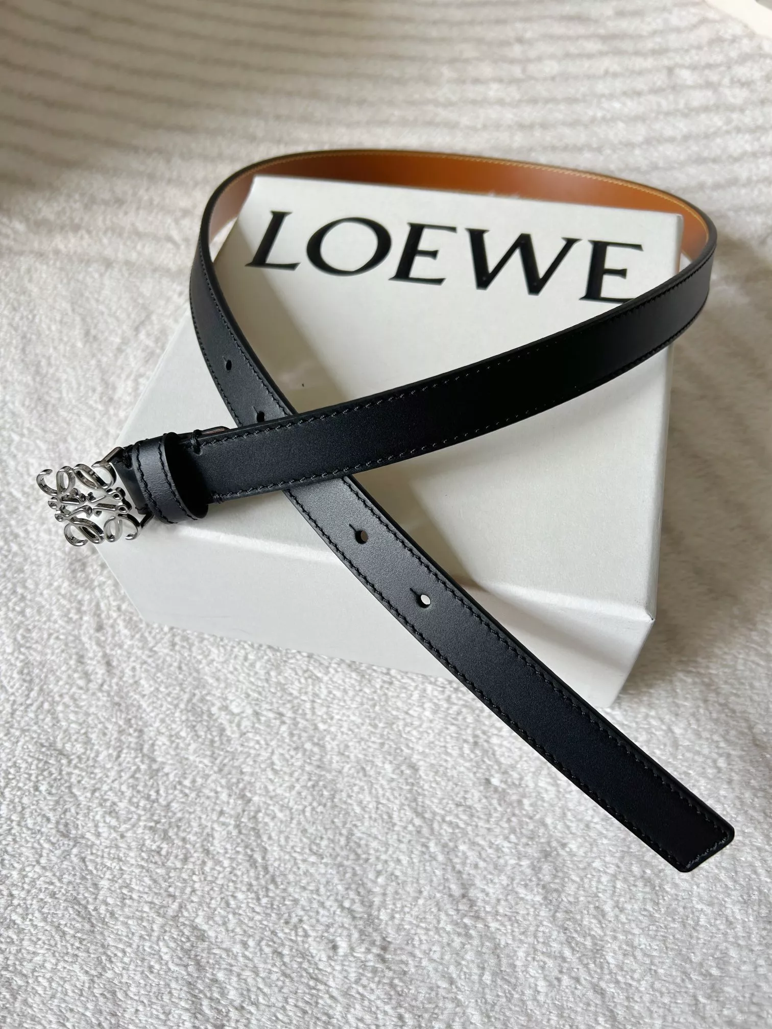 EyeCatching 6748 LOEWE AAA Quality Belts In 2.0cm For Women