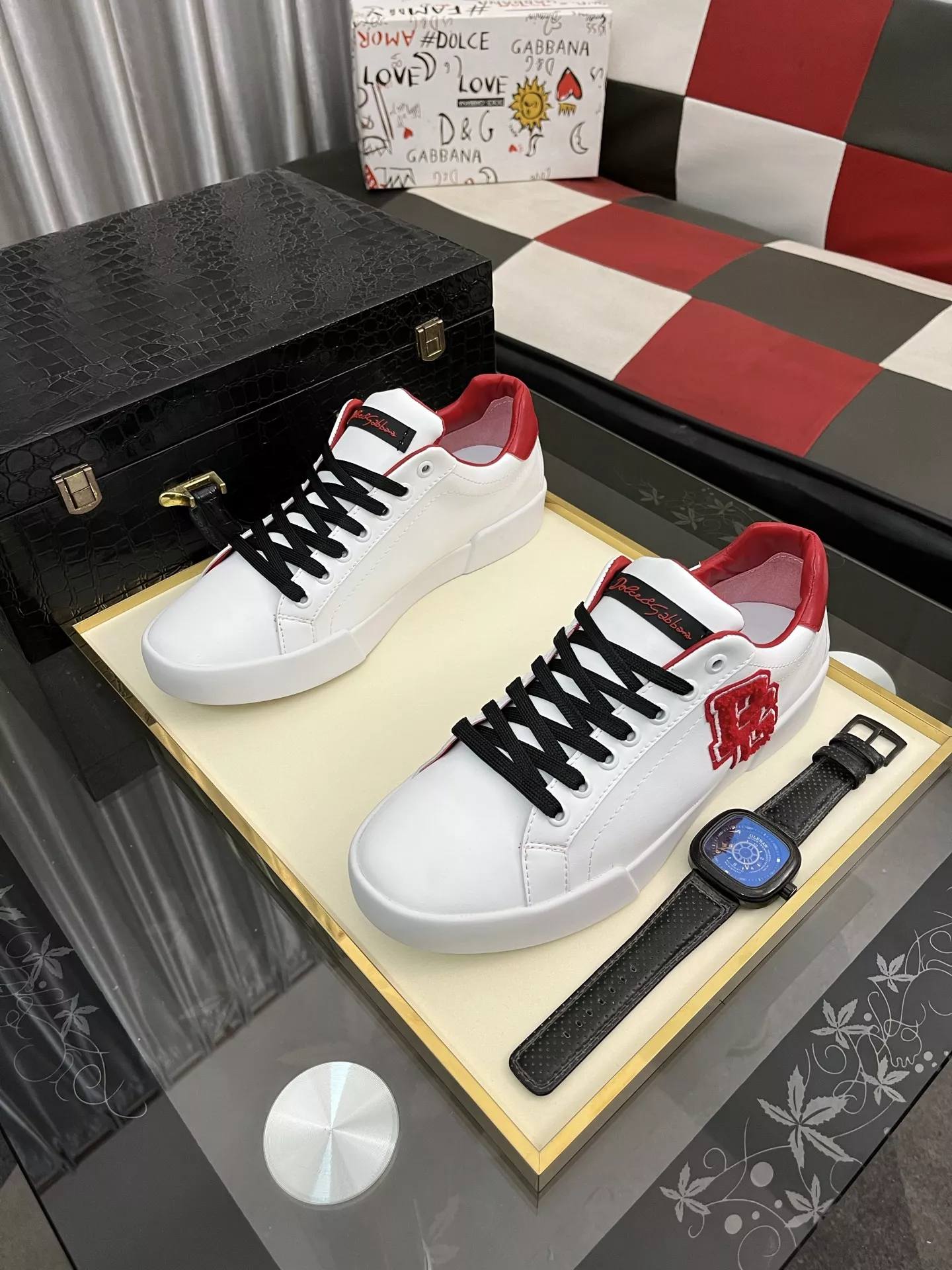 EyeCatching 6802 Dolce & Gabbana D&G Casual Shoes For Men