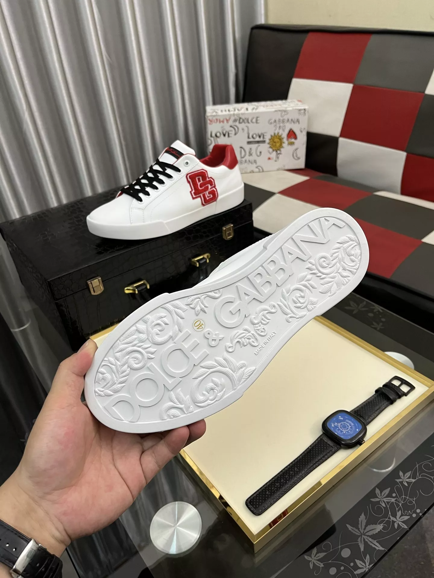 EyeCatching 6802 Dolce & Gabbana D&G Casual Shoes For Men
