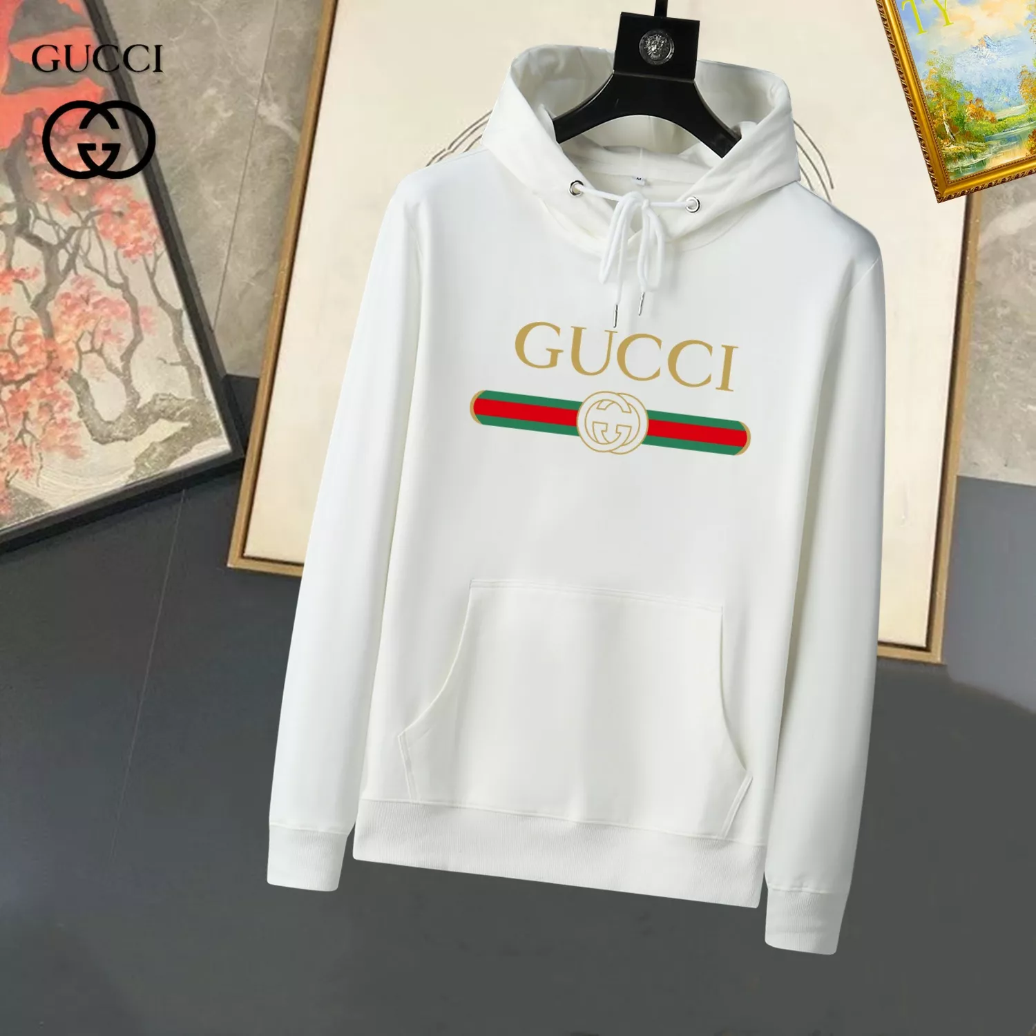 EyeCatching 7276 Gucci Hoodies Long Sleeved For Men