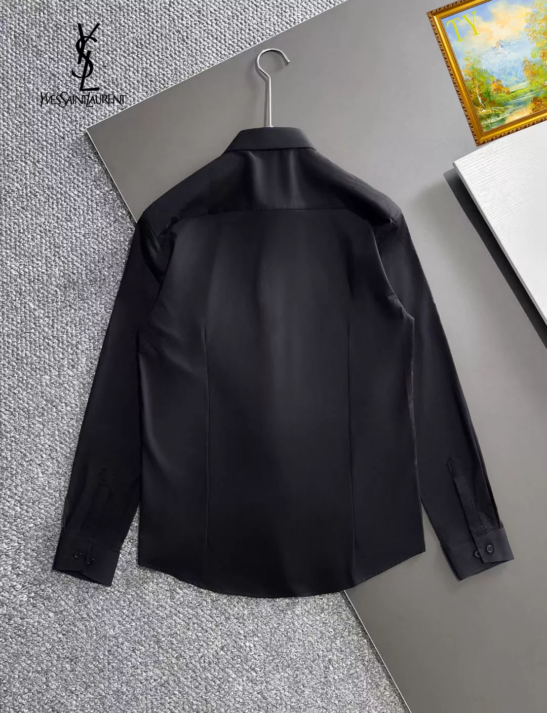 EyeCatching 7329 Yves Saint Laurent YSL Shirts Long Sleeved For Unisex