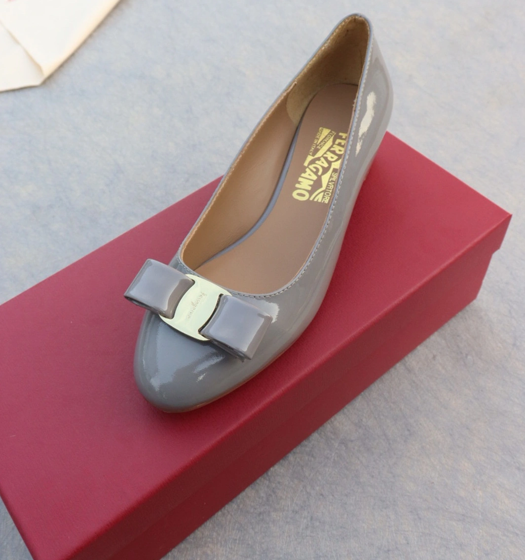 EyeCatching 7341 Salvatore Ferragamo Flat Shoes For Women