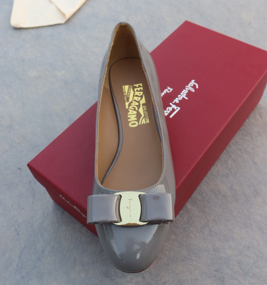 EyeCatching 7341 Salvatore Ferragamo Flat Shoes For Women