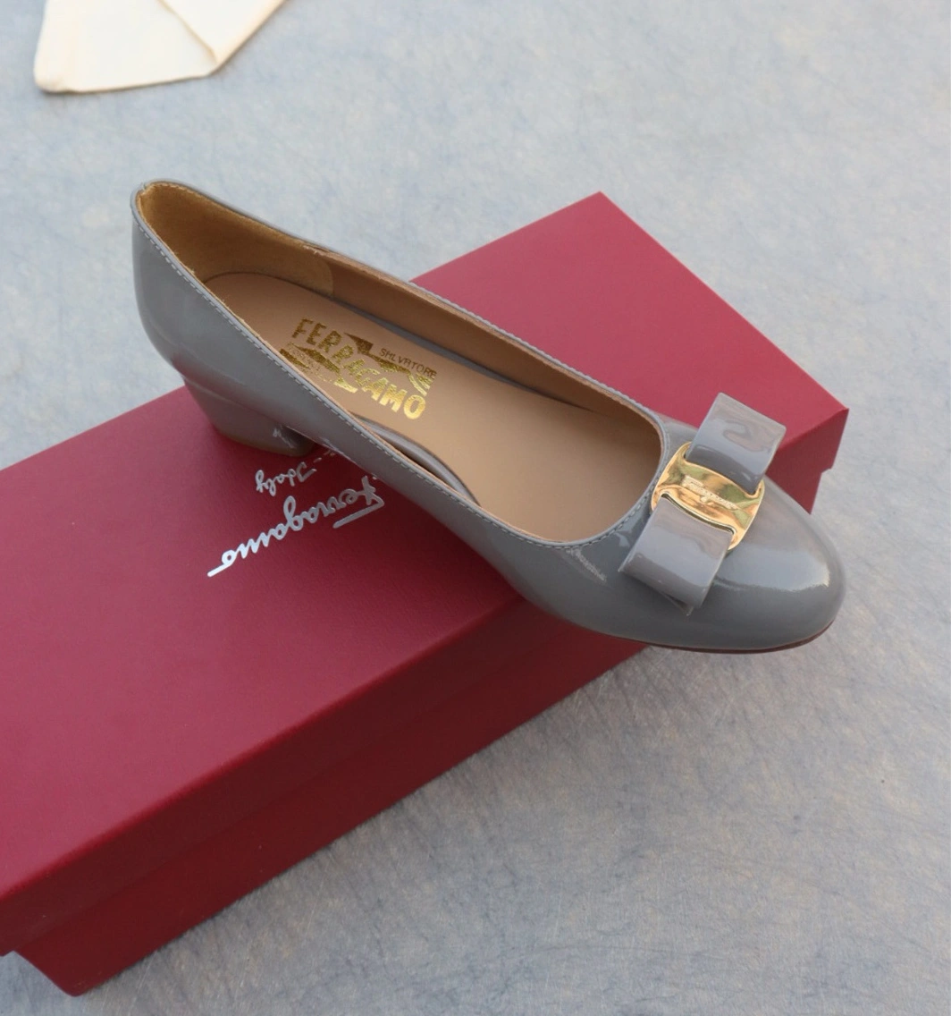 EyeCatching 7341 Salvatore Ferragamo Flat Shoes For Women
