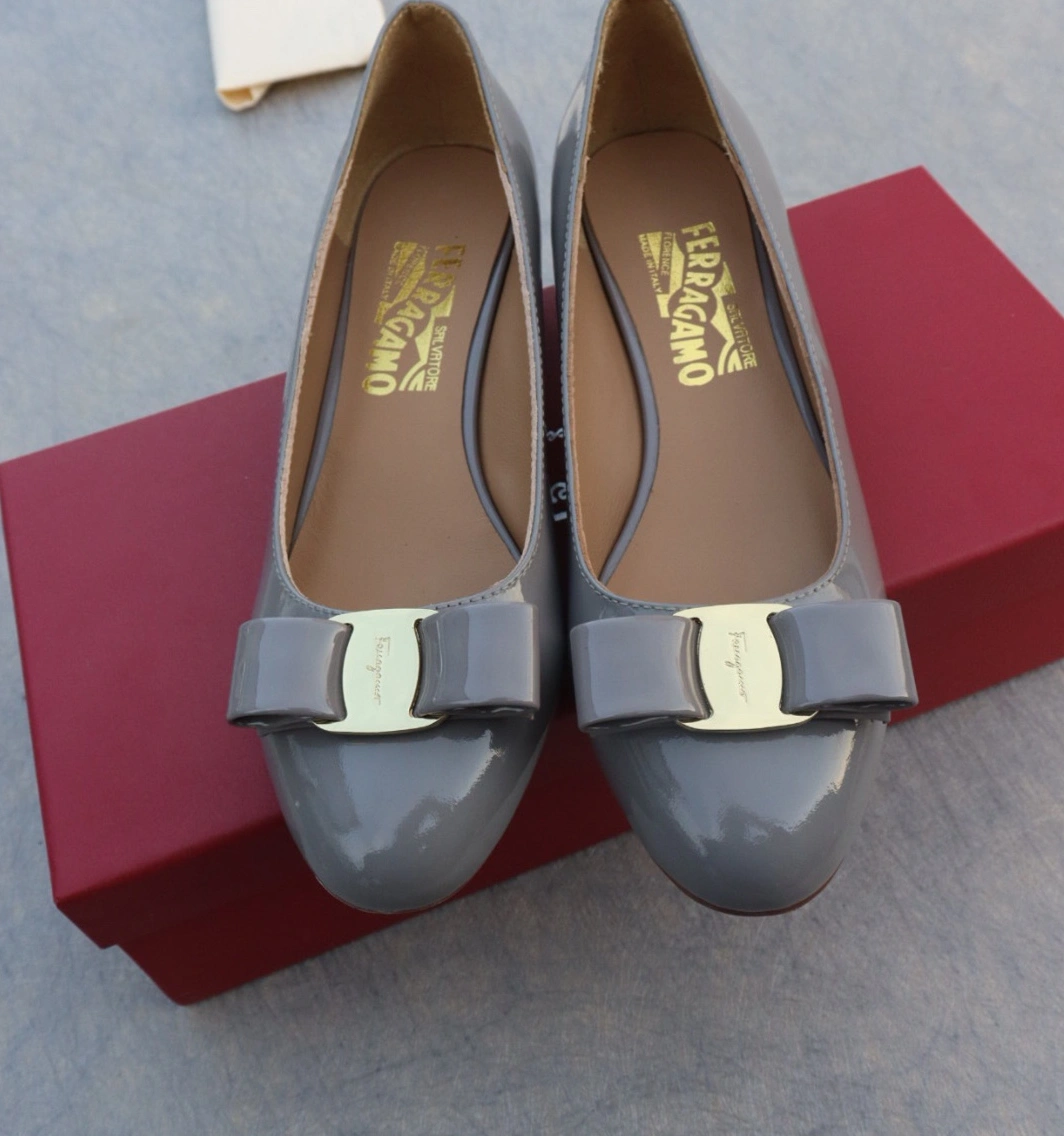 EyeCatching 7341 Salvatore Ferragamo Flat Shoes For Women