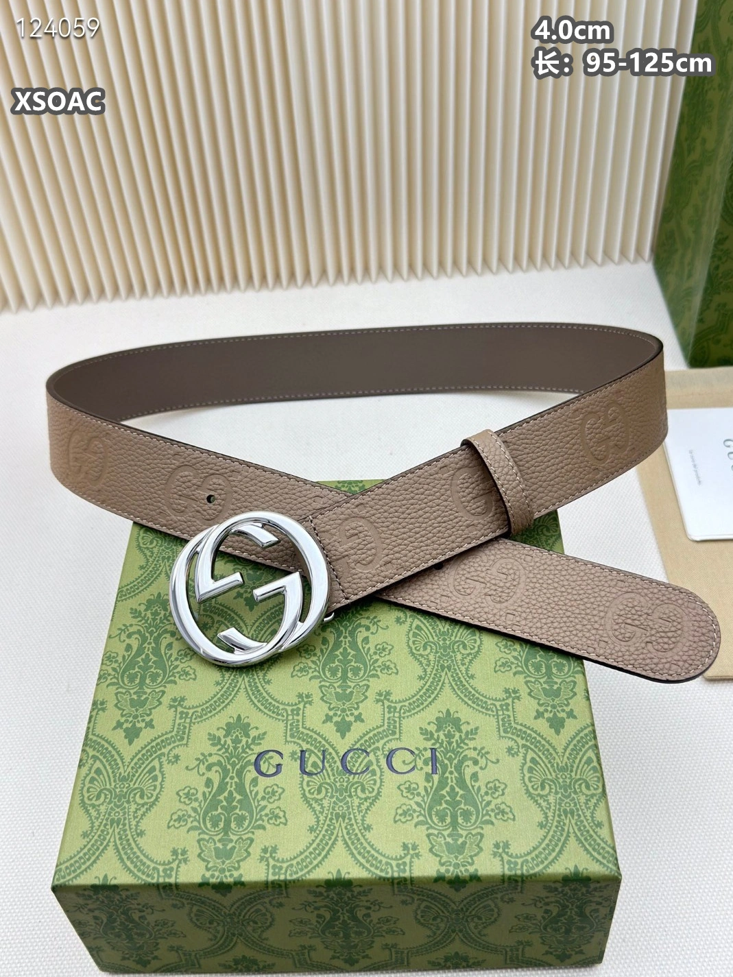 EyeCatching 7867 Gucci AAA Quality Belts For Unisex