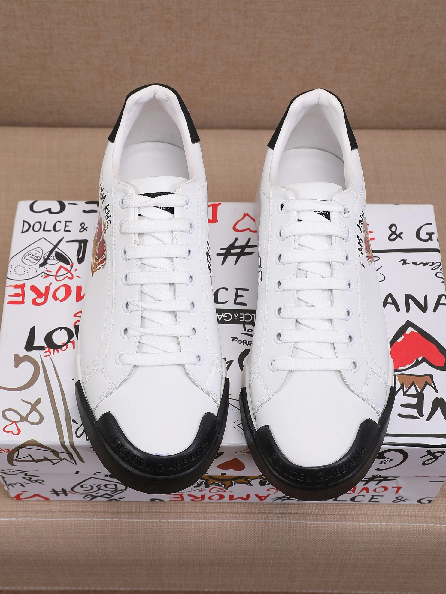 EyeCatching 8258 Dolce & Gabbana D&G Casual Shoes For Men