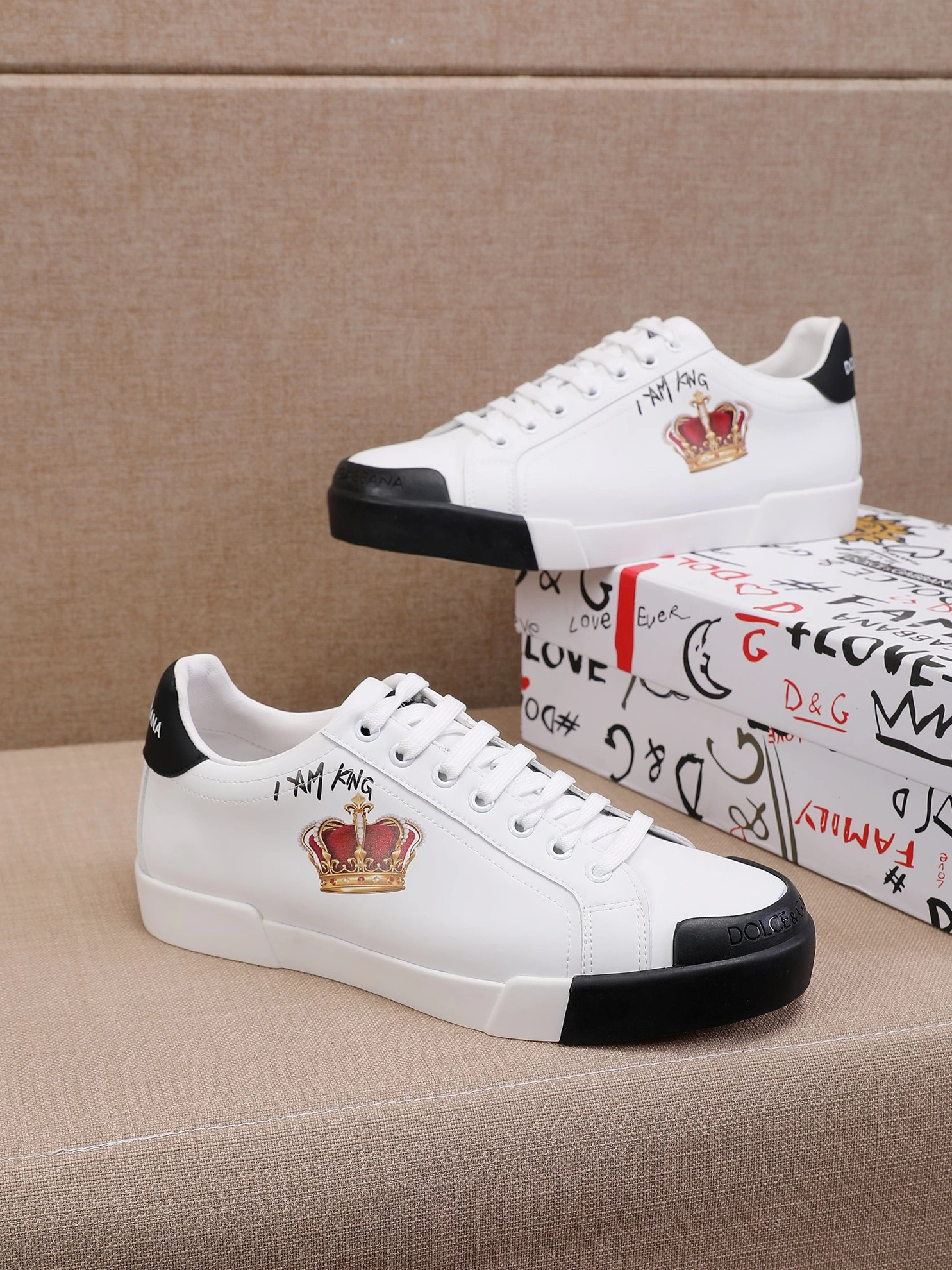 EyeCatching 8258 Dolce & Gabbana D&G Casual Shoes For Men