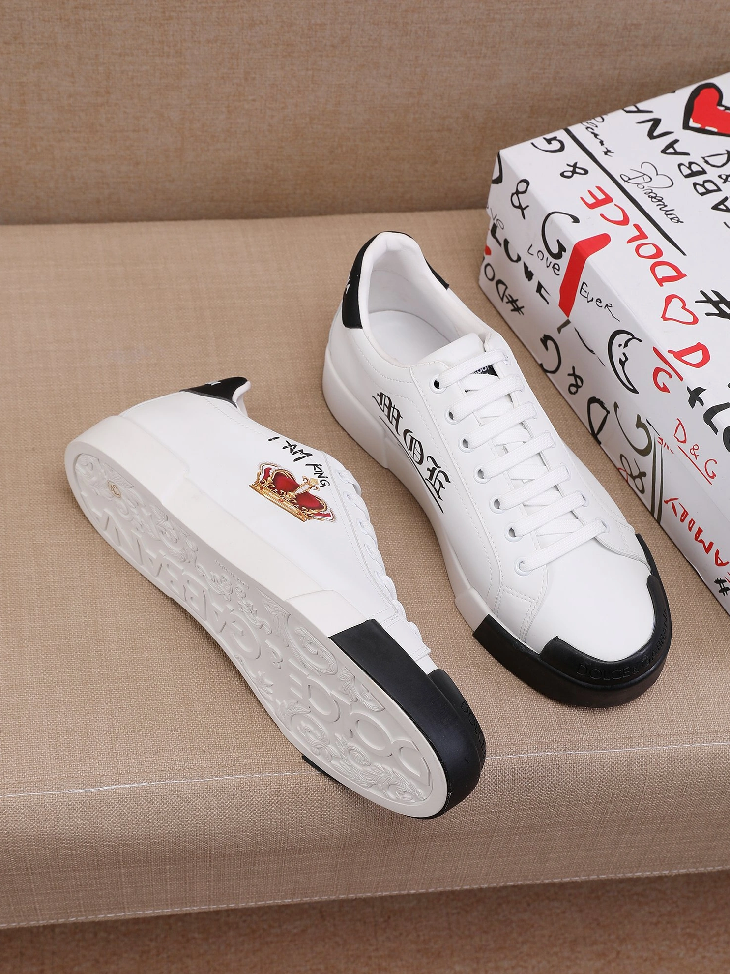 EyeCatching 8258 Dolce & Gabbana D&G Casual Shoes For Men