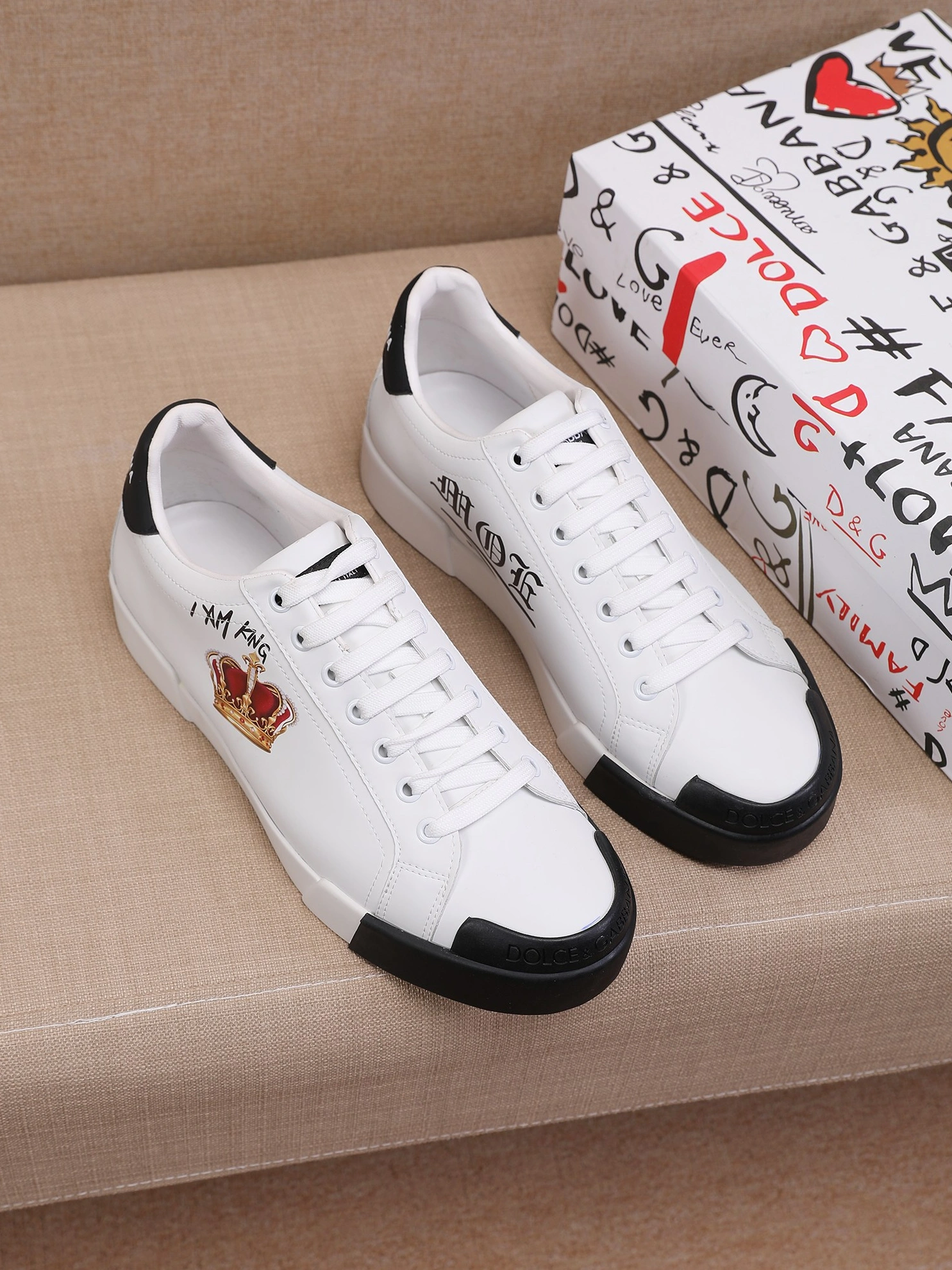 EyeCatching 8258 Dolce & Gabbana D&G Casual Shoes For Men