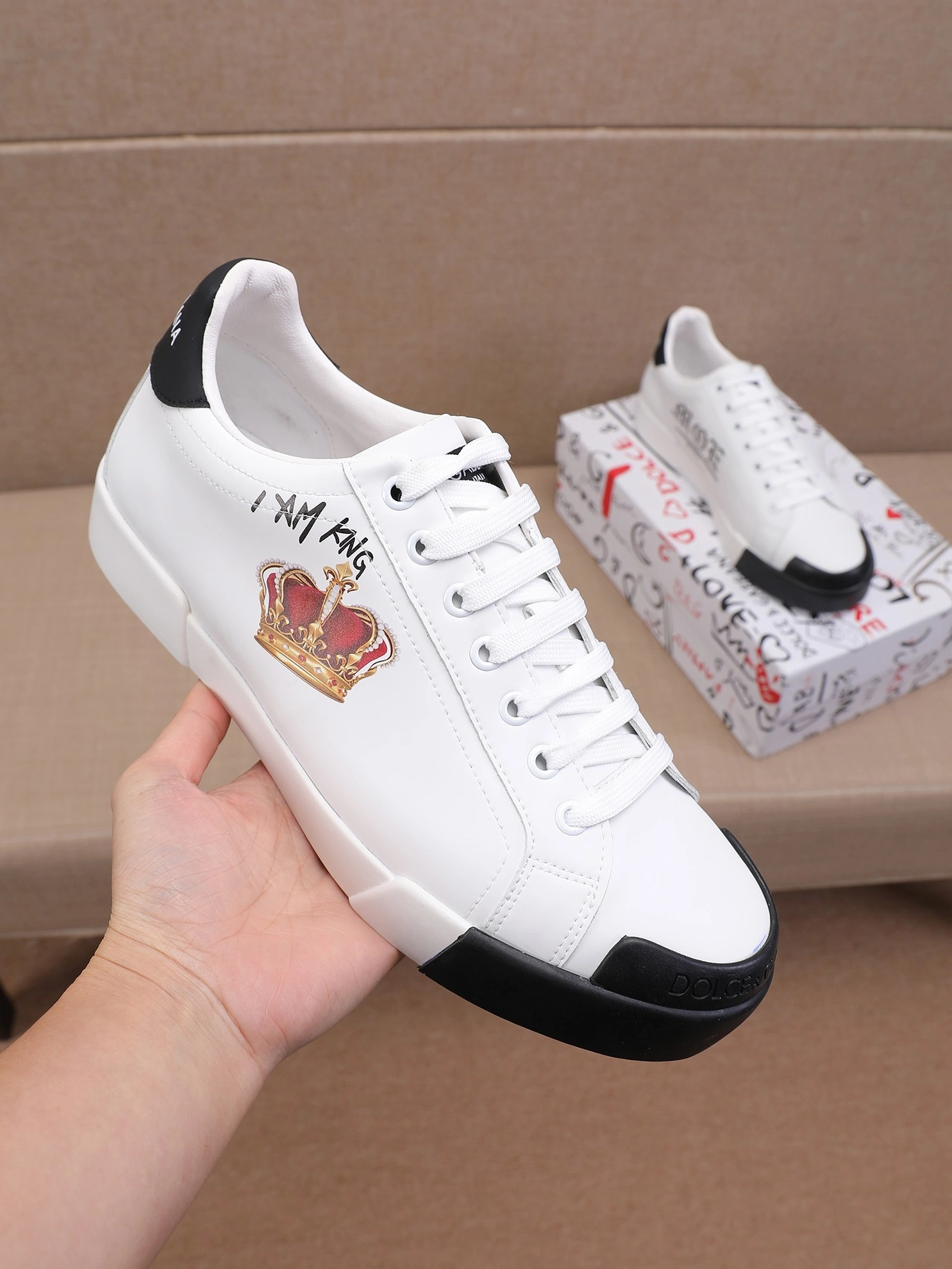 EyeCatching 8258 Dolce & Gabbana D&G Casual Shoes For Men