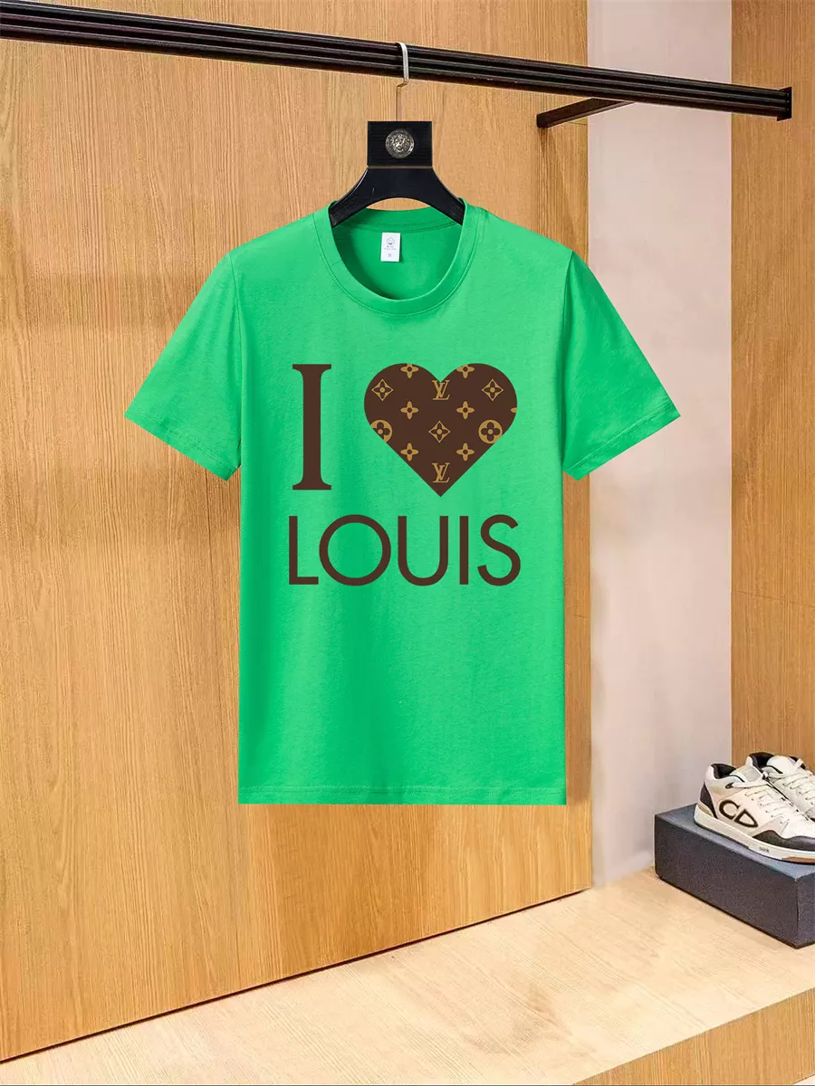 EyeCatching 8331 Louis Vuitton LV T-Shirts Short Sleeved For Unisex