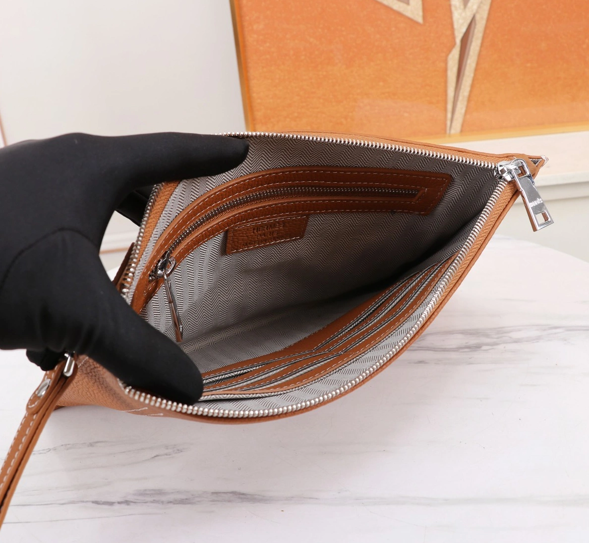 EyeCatching 8396 Hermes AAA Man Wallets