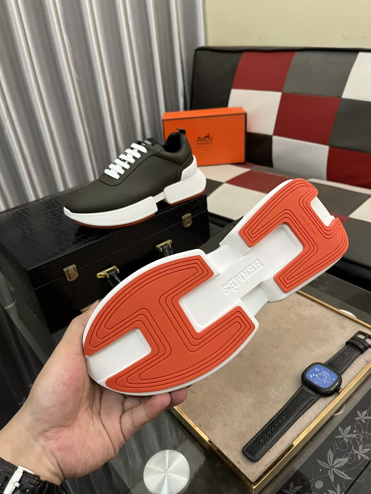 EyeCatching 8764 Hermes Casual Shoes For Men