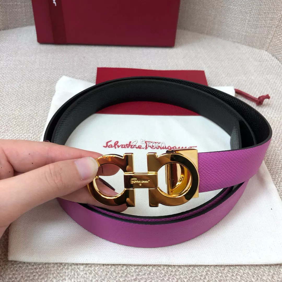 EyeCatching 8910 Salvatore Ferragamo AAA Quality Belts In 2.5cm For Women