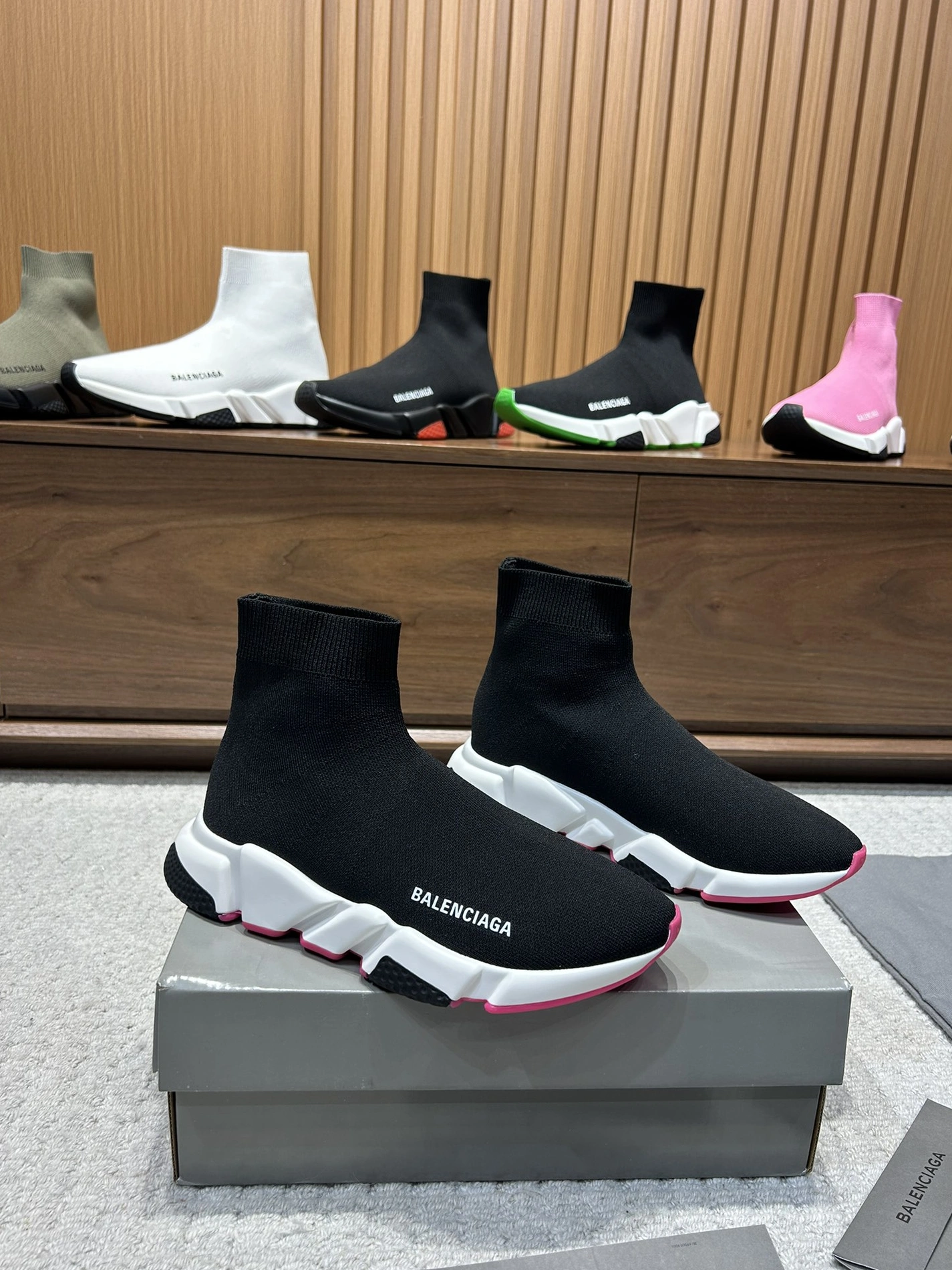 EyeCatching 9384 Balenciaga Boots For Men