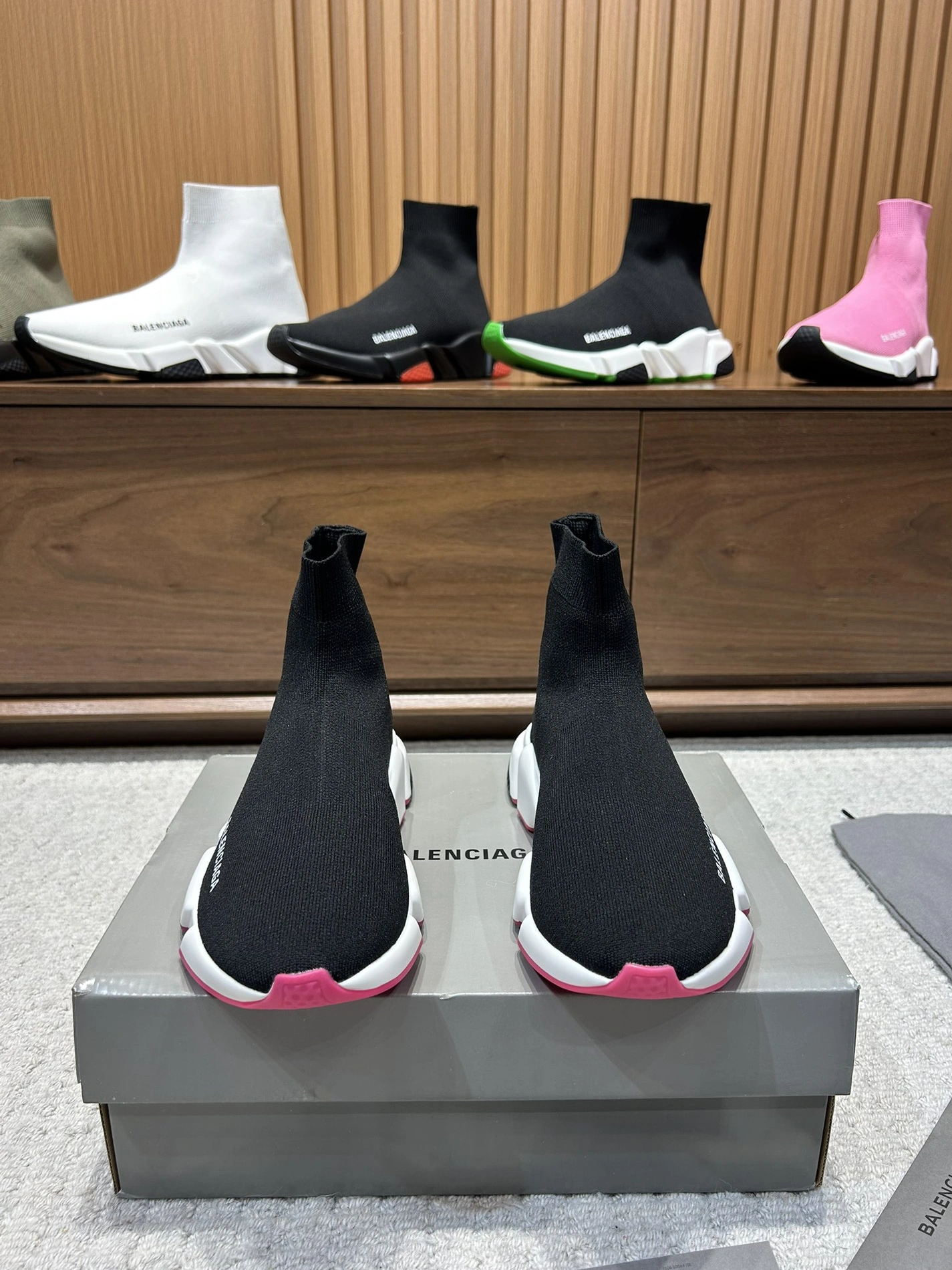 EyeCatching 9384 Balenciaga Boots For Men