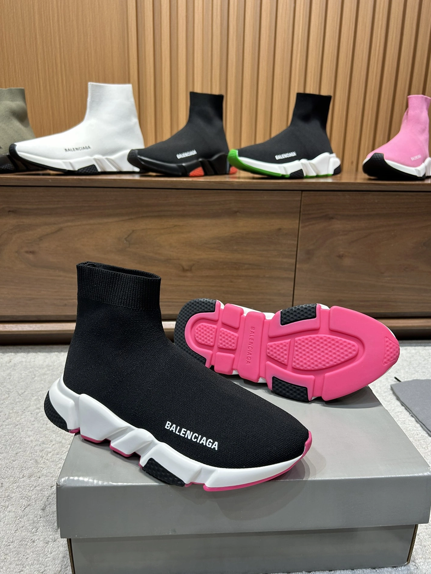 EyeCatching 9384 Balenciaga Boots For Men