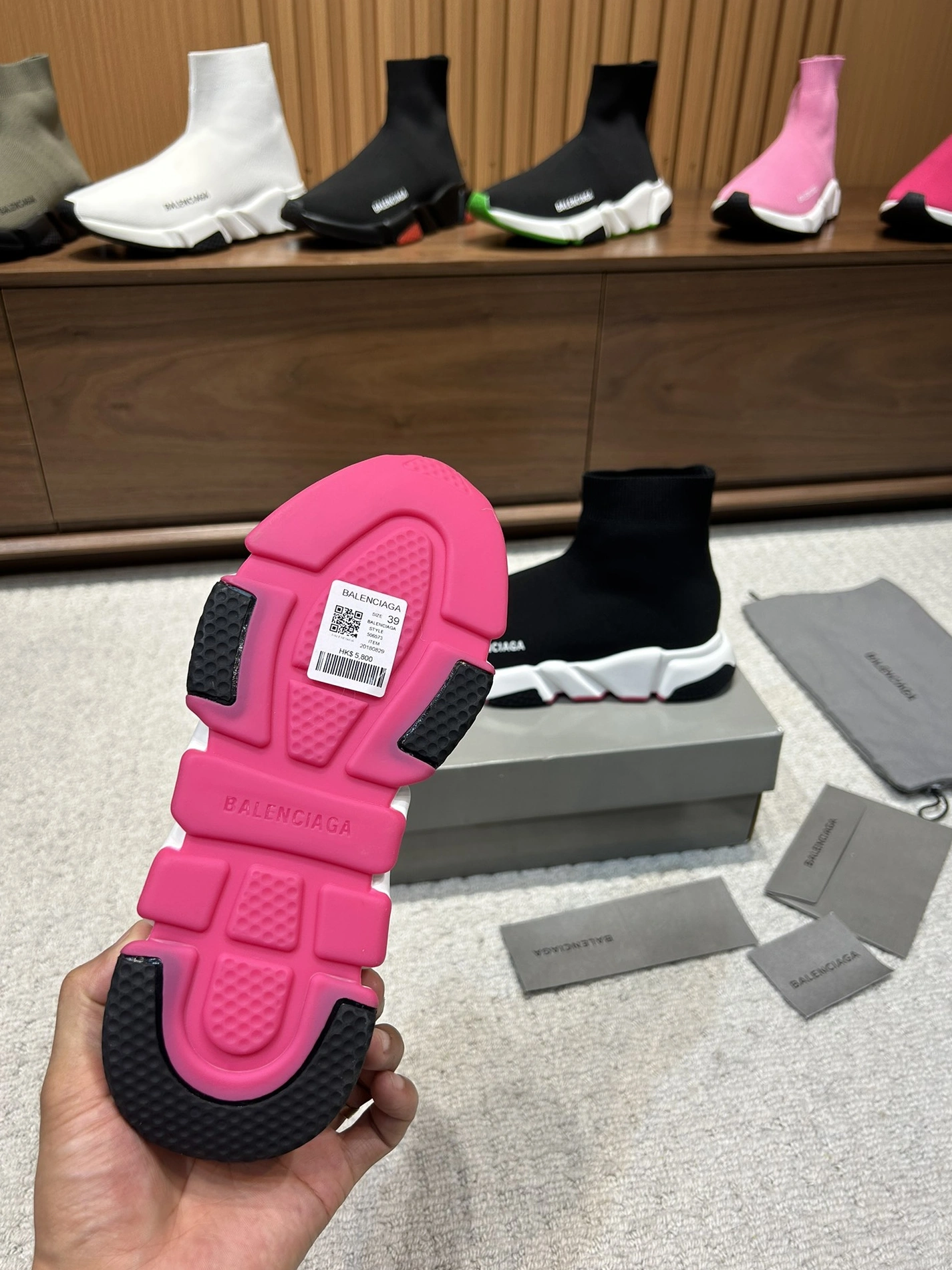 EyeCatching 9384 Balenciaga Boots For Men