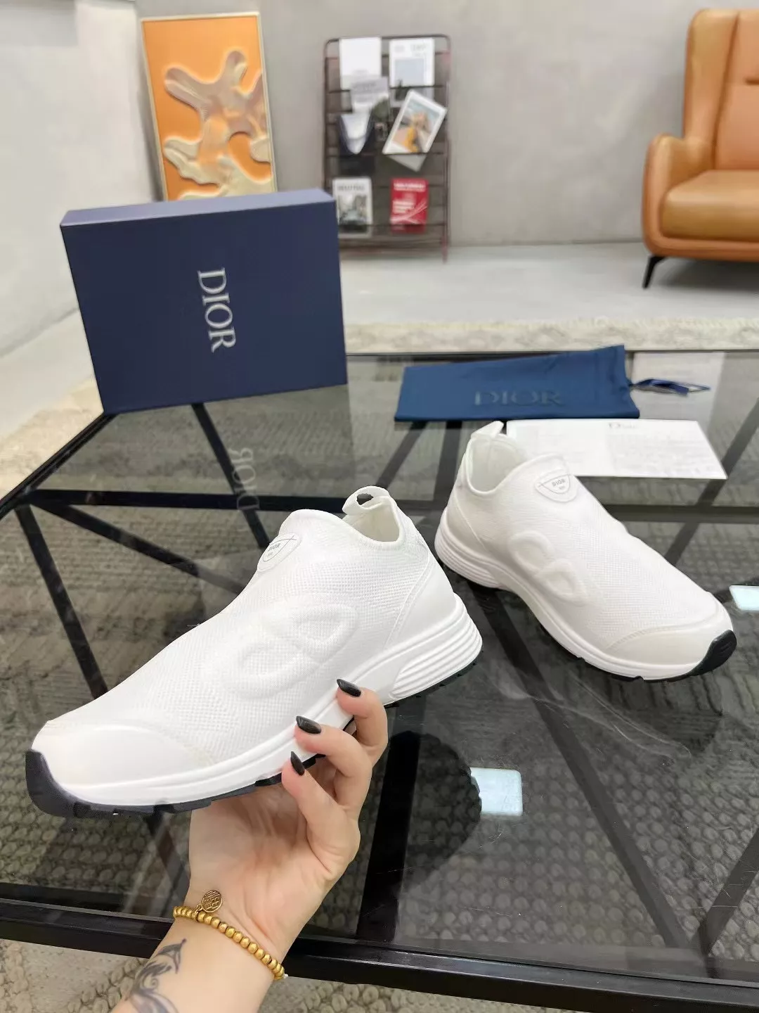 Fashionable 1021 Christian Dior Casual Shoes For Men
