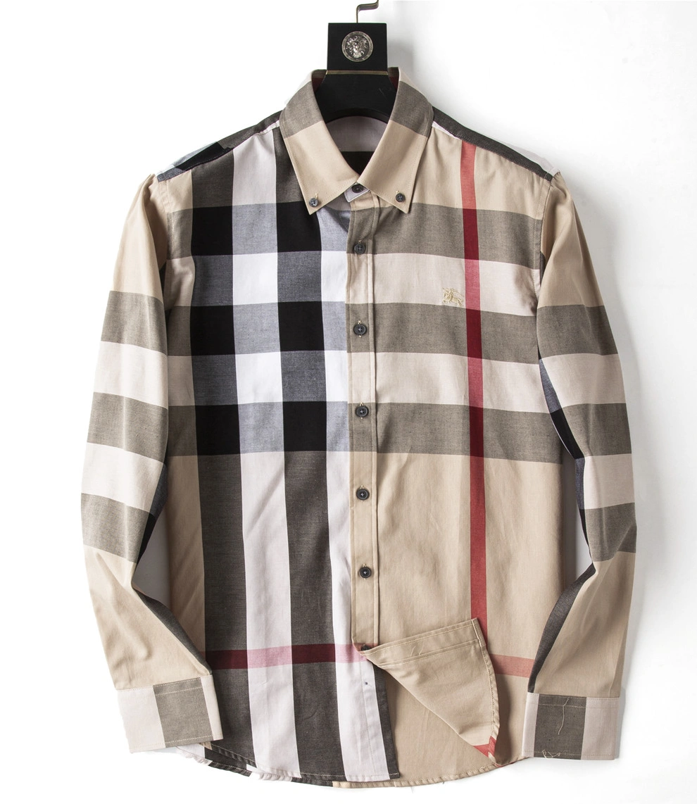 Fashionable 1132 Burberry Shirts Long Sleeved For Men