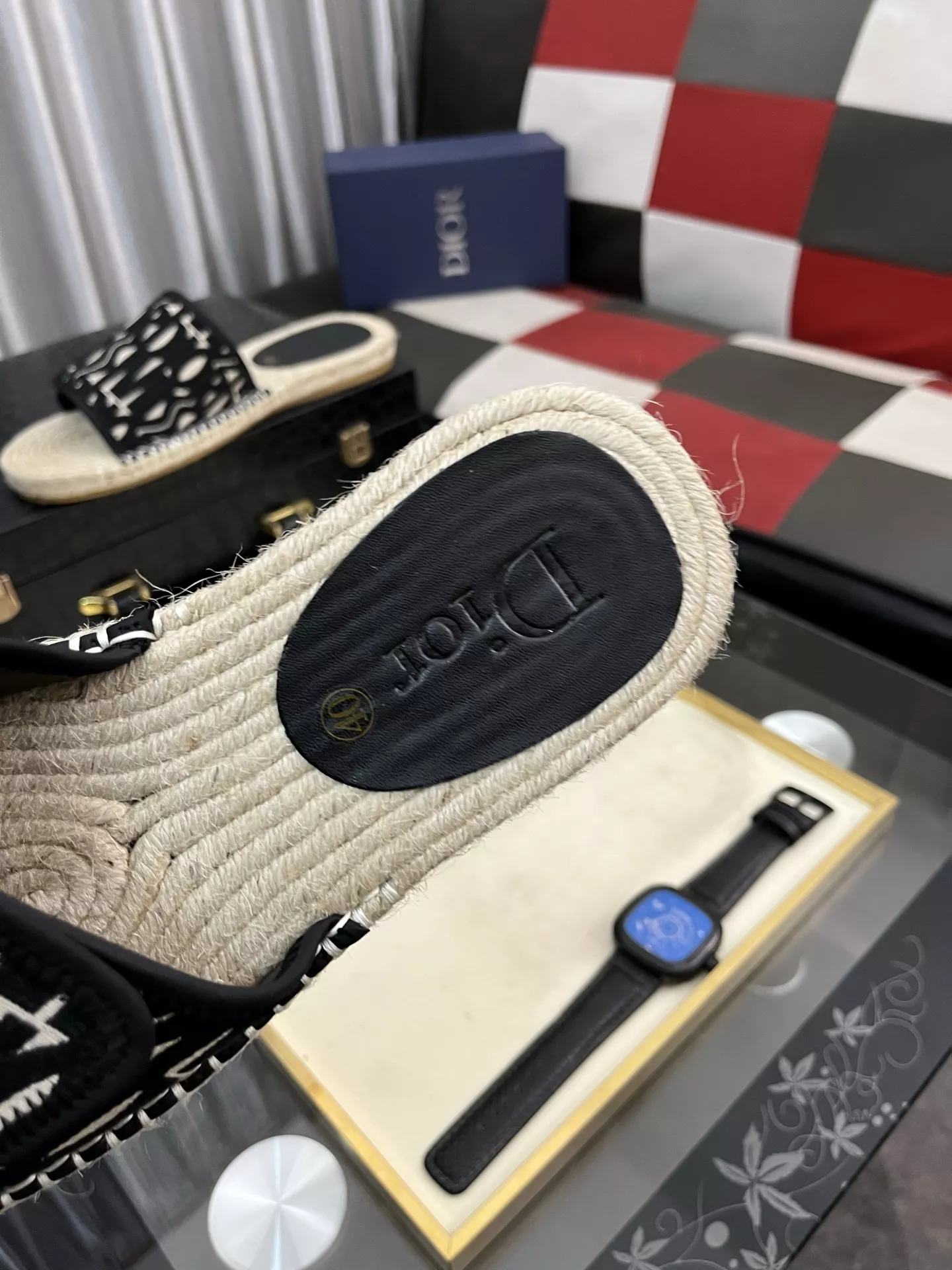 Fashionable 1382 Christian Dior Slippers For Men