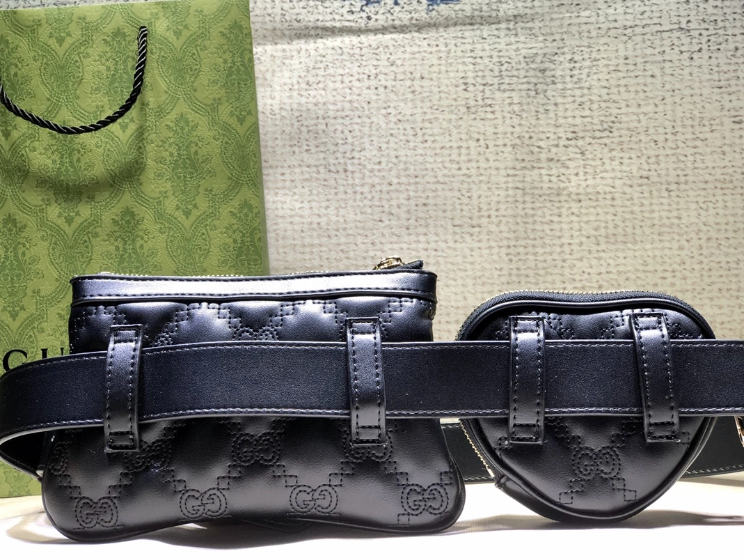 Fashionable 1550 Gucci AAA Quality Belt Bags For Unisex