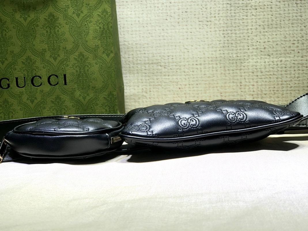 Fashionable 1550 Gucci AAA Quality Belt Bags For Unisex