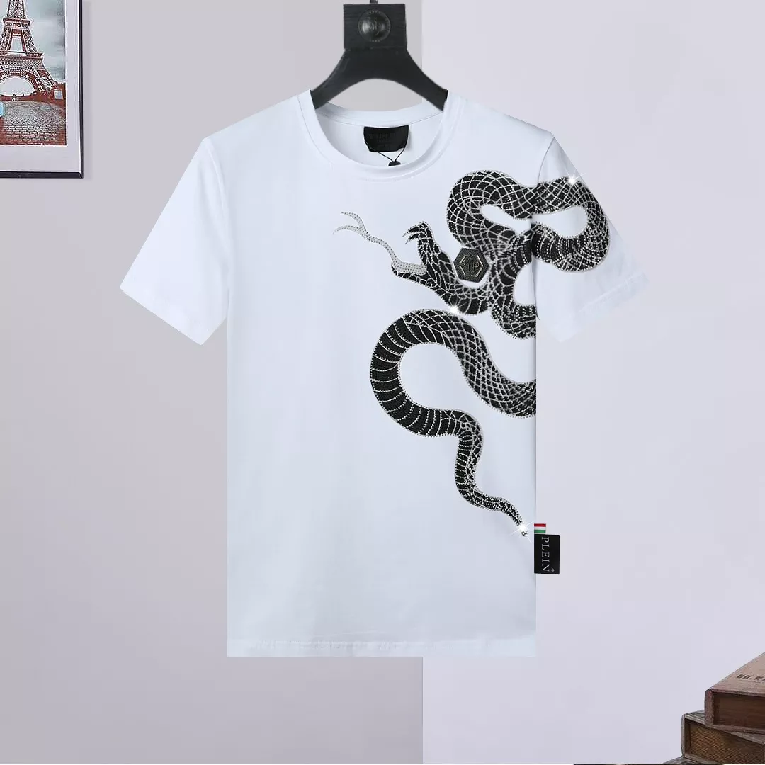 Fashionable 1562 Philipp Plein PP T-Shirts Short Sleeved For Men