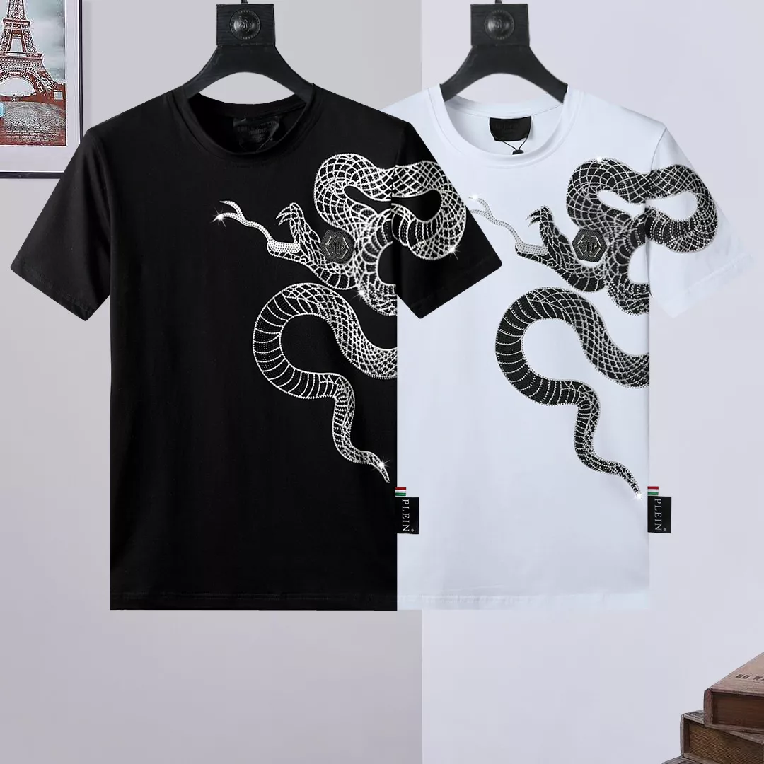 Fashionable 1562 Philipp Plein PP T-Shirts Short Sleeved For Men