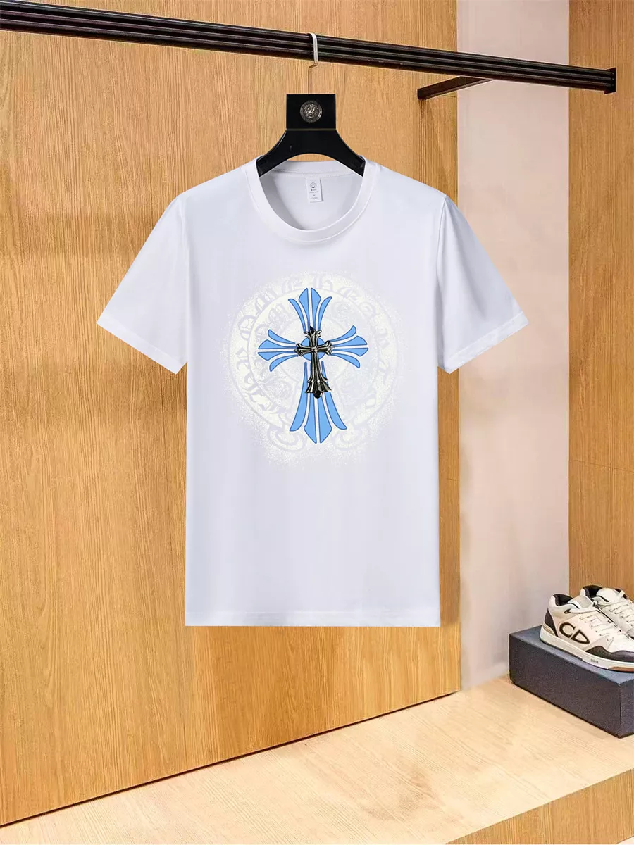 Fashionable 1664 Chrome Hearts T-Shirts Short Sleeved For Unisex