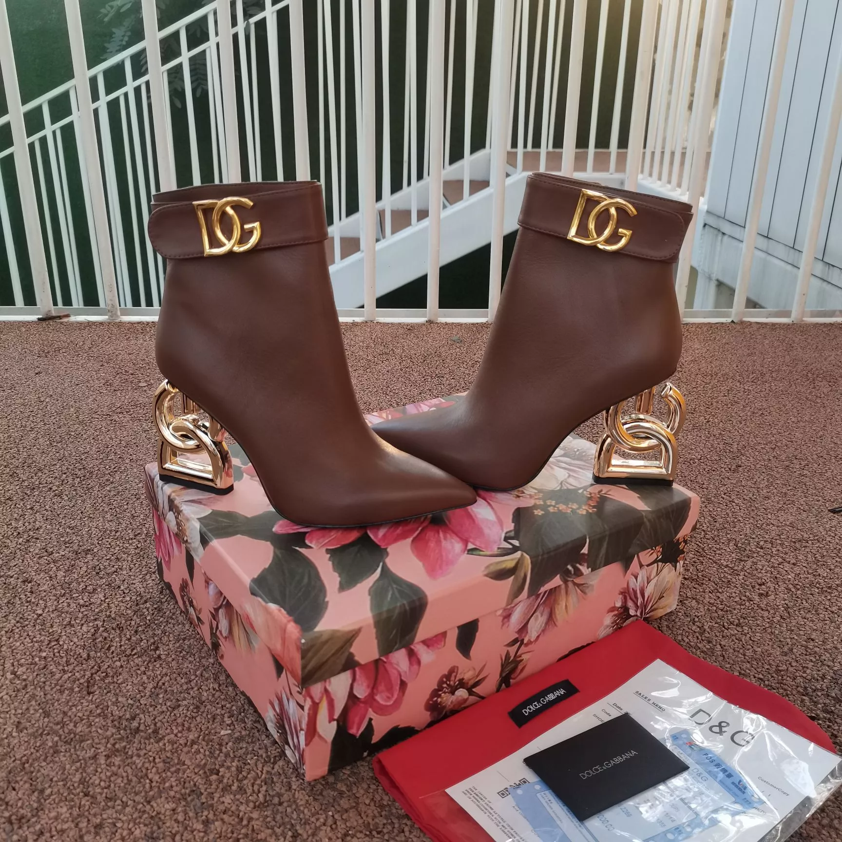 Fashionable 1785 Dolce & Gabbana D&G Boots For Women
