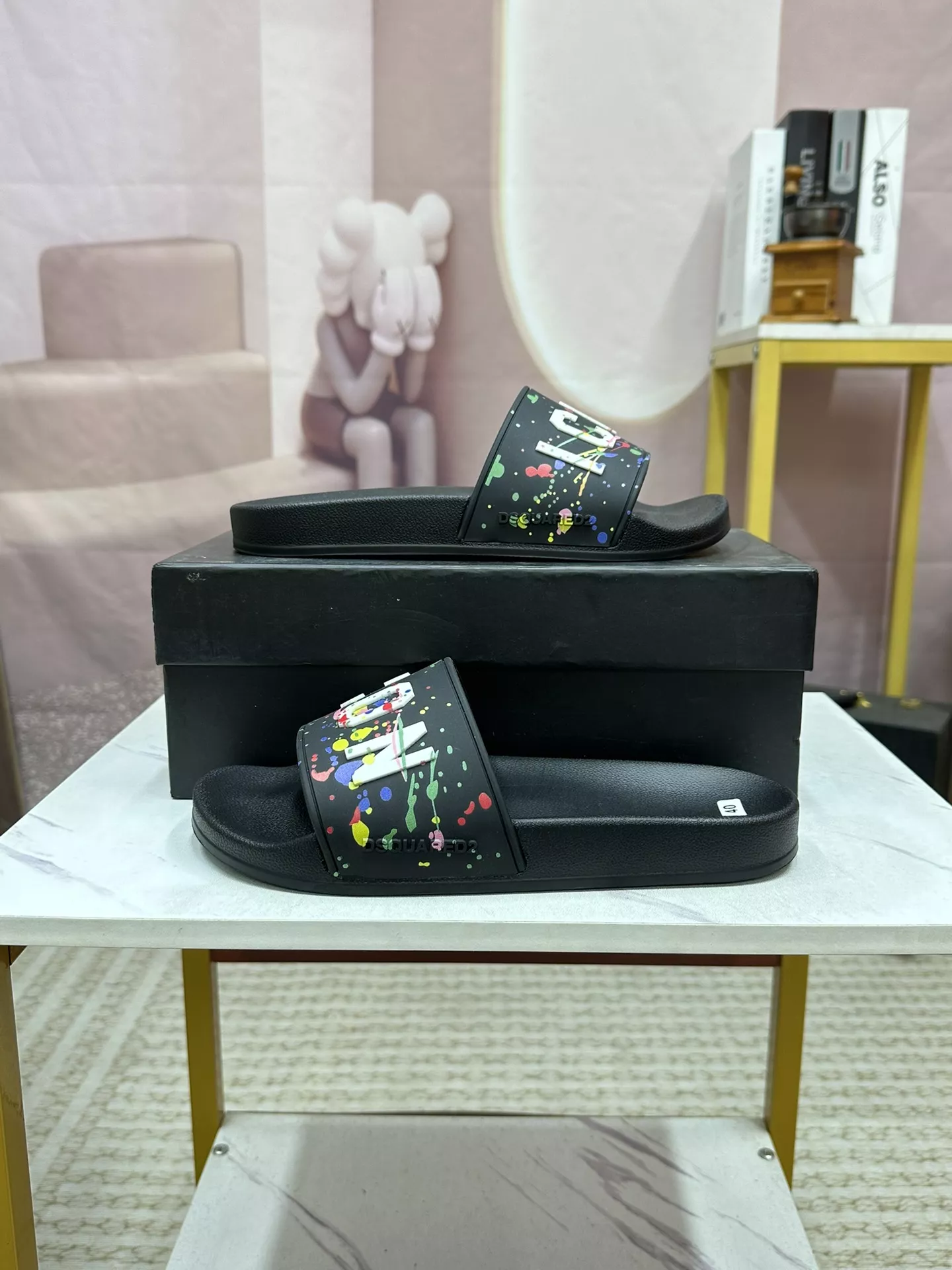 Fashionable 1824 Dsquared Slippers For Men