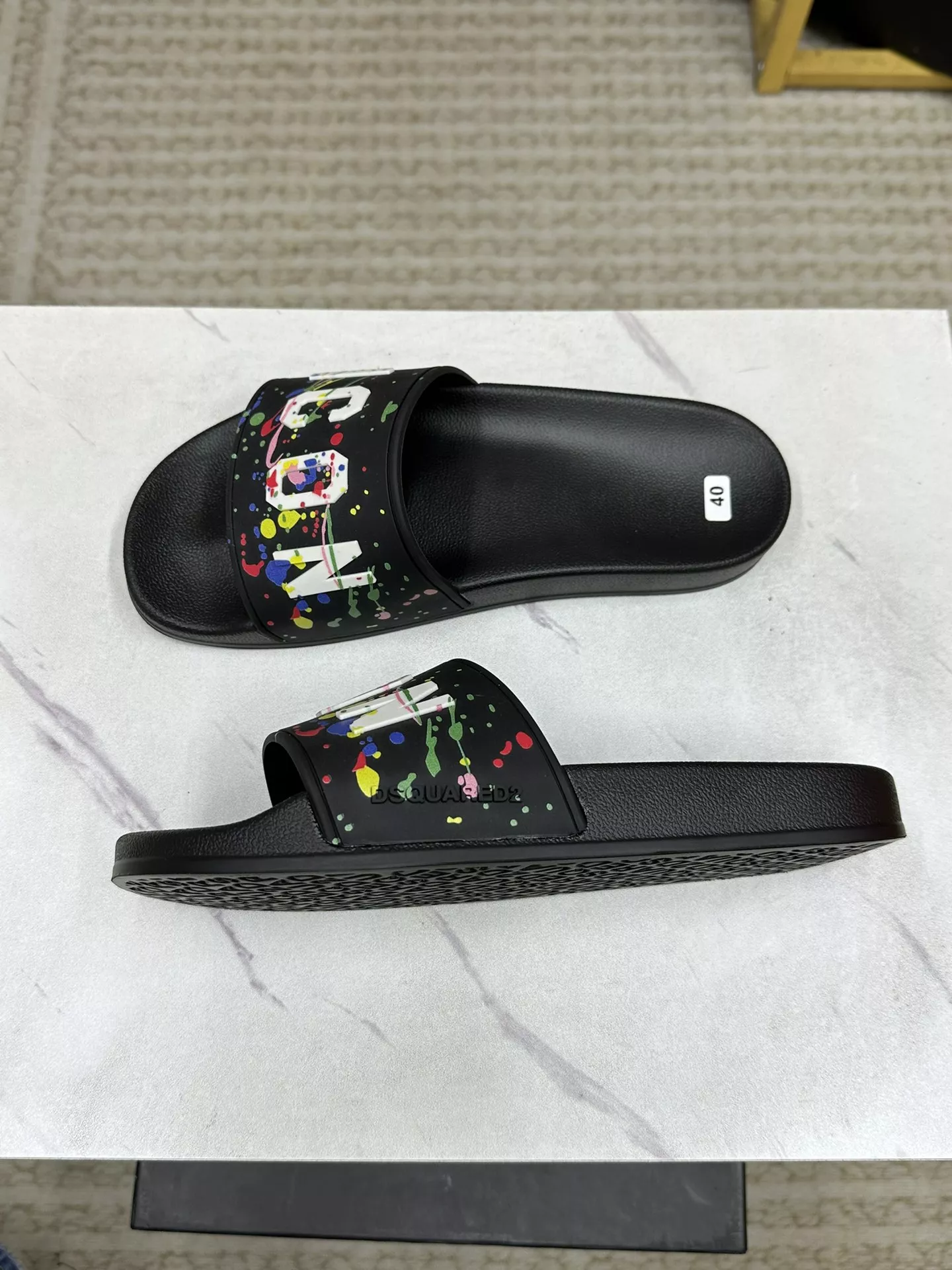 Fashionable 1824 Dsquared Slippers For Men