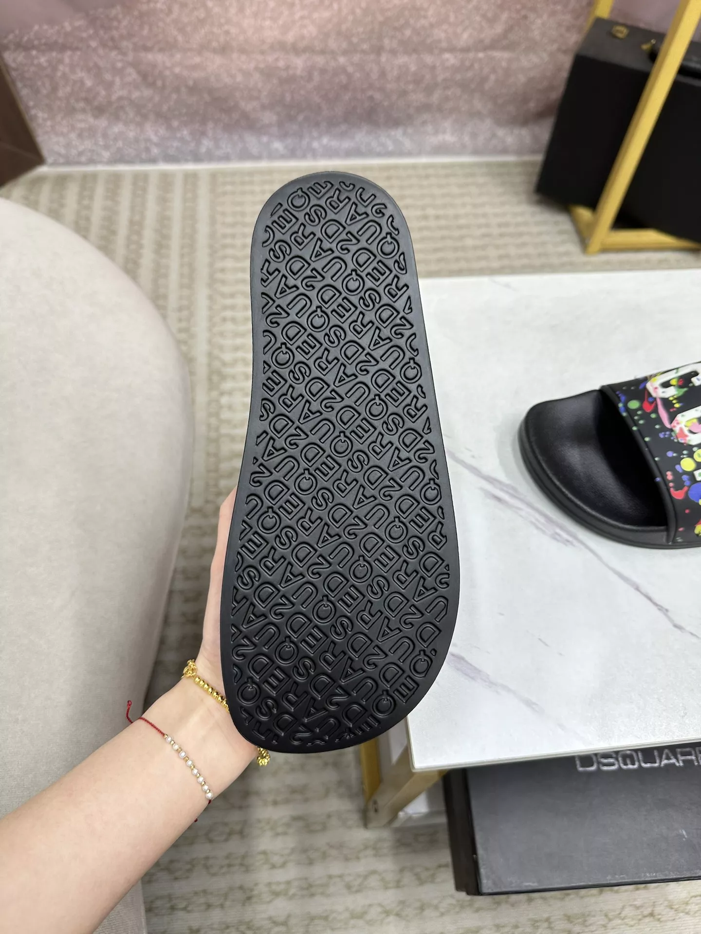 Fashionable 1824 Dsquared Slippers For Men