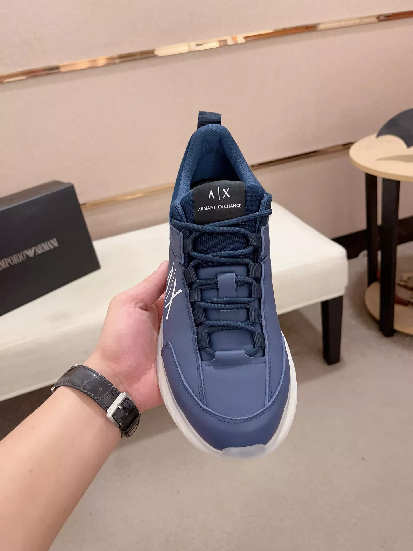 Fashionable 1868 Armani Casual Shoes For Men