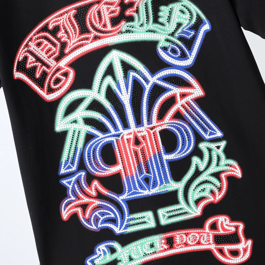 Fashionable 2090 Philipp Plein PP T-Shirts Short Sleeved For Men