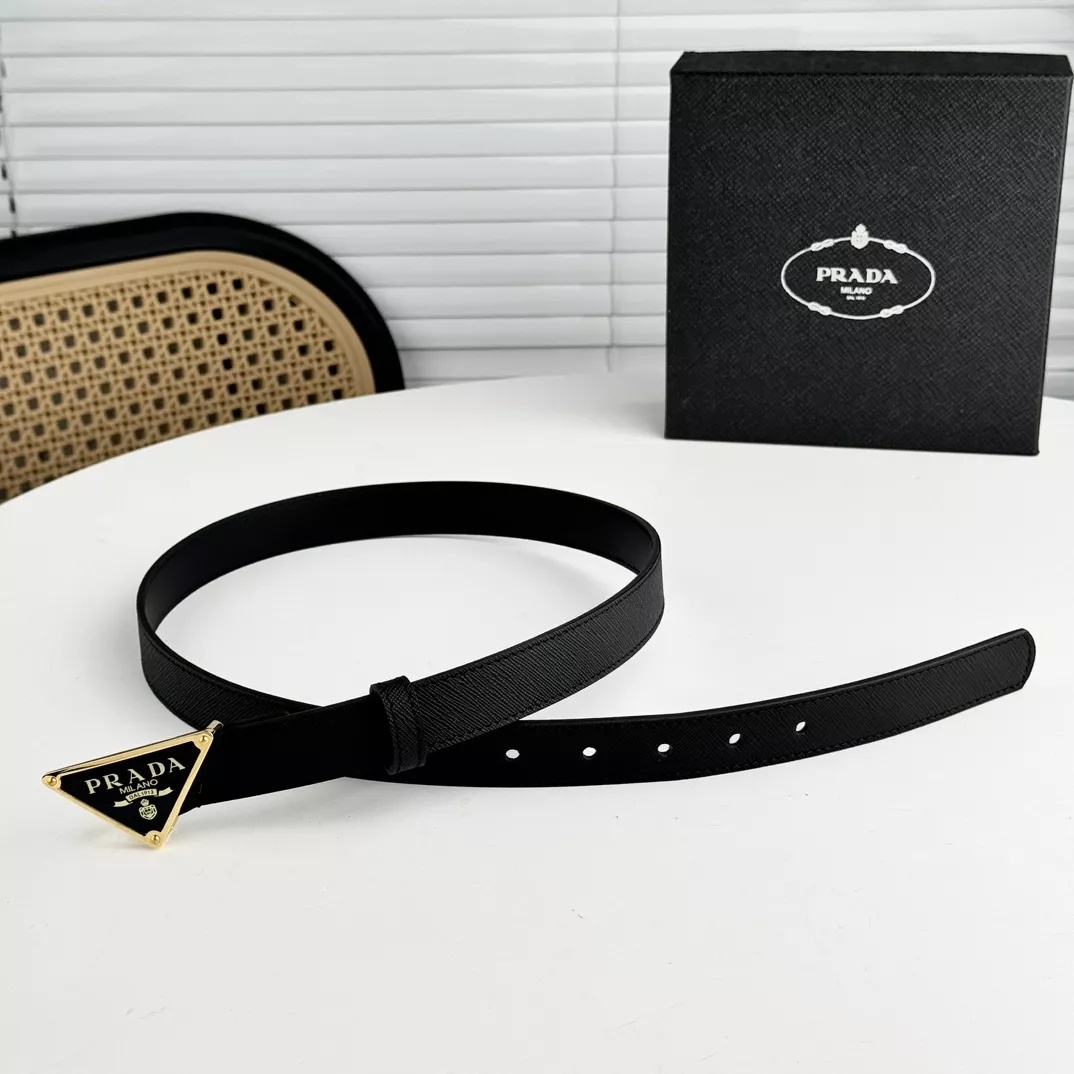 Fashionable 2111 Prada AAA Quality Belts In 2.5cm For Women
